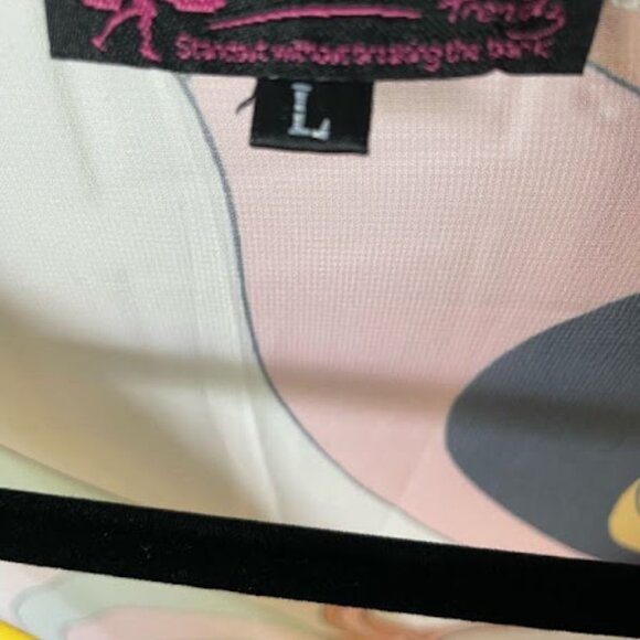 DivAbby | Rich Queen Vibes 2pc Kaftan Top/Pant Set | Multi-Color | Size L | NWOT - Picture 6 of 7